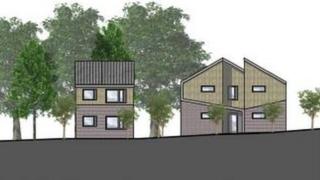 Designs for new homes in Mitchell Avenue, Bury St Edmunds