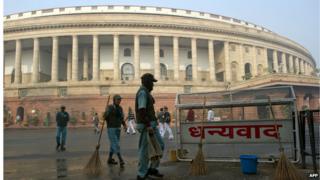 The Indian parliament has started its last session before the general election