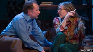 Danny Webb (He) and Saskia Reeves (She) in The Mistress Contract