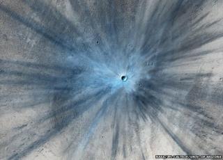 Mars crater