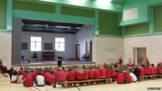 The new facilities include additional classroom space and a multi-purpose hall