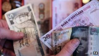 Scottish banknotes