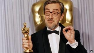 Gabriel Axel at the 1988 Oscars