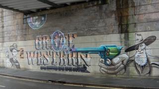 Great Western graffiti in Dorchester
