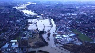 Severn from above