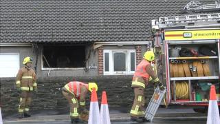 Scene of the fire