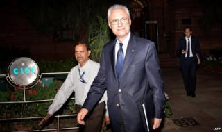 Italy's ambassador to India Daniele Mancini (file pic)