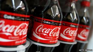 Coca-Cola bottles