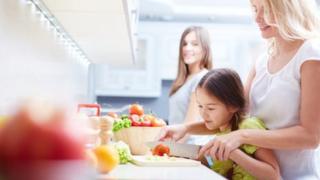 cooking with mum