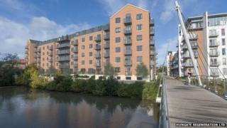 An impression of the new Hungate development
