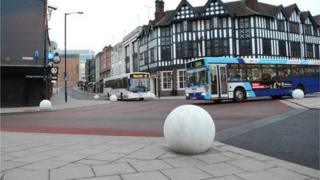 Shared space in Coventry city centre