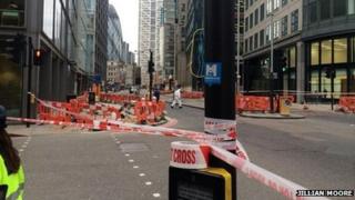 Bishopsgate scene