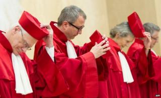 German constitutional court (26 Feb)
