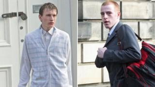 Samuel Craig (left) and Kieran Pearson