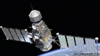 Artists impression of military satellite