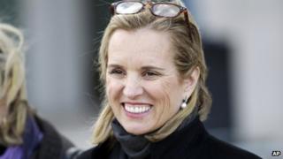 Kerry Kennedy appeared in White Plains, New York, on 26 February 2014