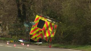 New Forest ambulance crash