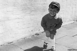 Little boy who needs the toilet