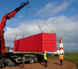 Shipping container