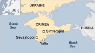 Map of Crimea