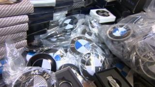 Counterfeit BMW accessories