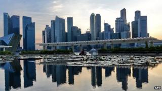 Singapore skyline