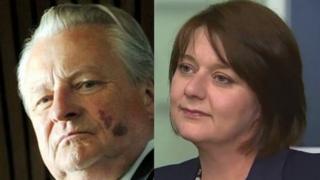 Dafydd Elis Thomas a Leanne Wood