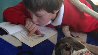 Child reading