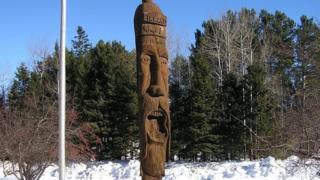 Wood carving