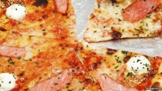 Pizza slices