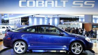 Chevrolet Cobalt on display