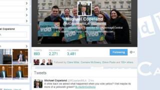 Michael Copeland's Twitter account