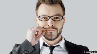 Man zipping lip