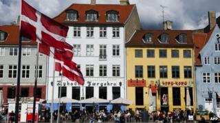 Street scene in Copenhagen