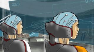 Artists impression of competitors in the Cybathlon