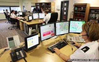 Fire control room
