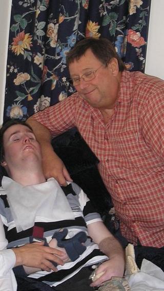 Edward Peduzie and his father Paul