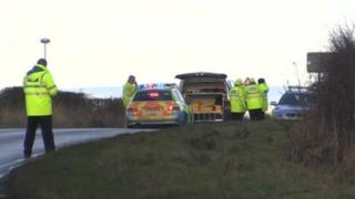 Crash scene