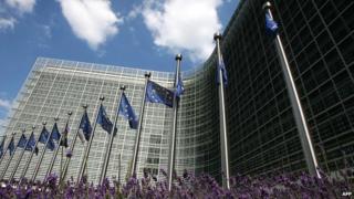 The headquarters of the European Commission in Brussels