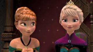 A scene from Frozen