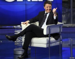 Italy's Prime Minister Matteo Renzi