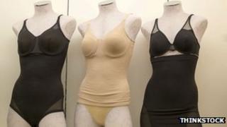 Shop window mannequins