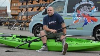 Royal Navy veteran Richard Hunt