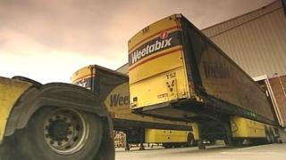 Weetabix lorry