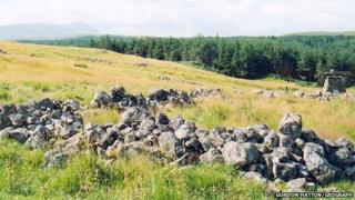 Remains of Rosal township