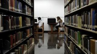 A library