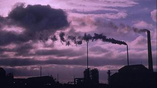 An industrial scene in this file photo from 01/10/90