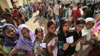 Voting is taking place in 92 seats spread across 14 states
