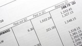 Bank statement