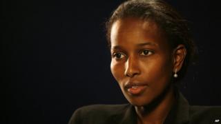 A 2007 photo portrait of Ayaan Hirsi Ali.